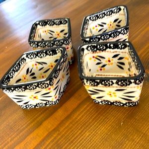 Temptations Old World by Tara ,Diamond shape Ramekin 8oz.